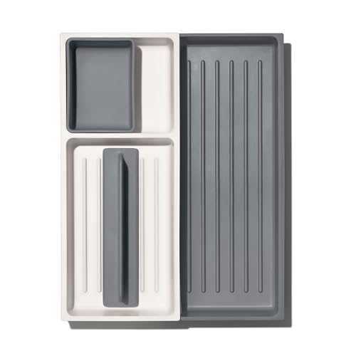 OXO Good Grips Expandable Kitchen Tool Drawer Organizer - size: Expandable (Pack of 1), style: Kitchen Tool Organizer