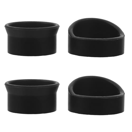 KALLORY 4PCS Microscope Rubber Eyecup Replacement Binocular Eyepiece Covers