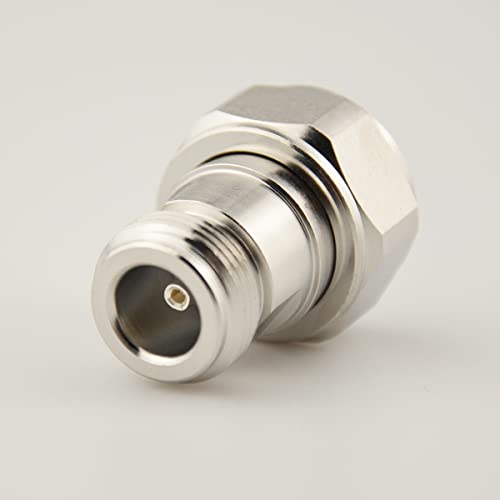 4.3-10 Mini Din Male to N Female Adaptor 4.3/10 Mini Din Male to N Female Adapter with Low PIM 160dBc - color: 4.3-10 Male to N Female