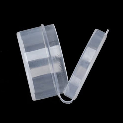 50 Pack 5ml Clear Cosmetic Jars with Snap Lids - color: Zfyoung 50 pcs plastic cosmetic jar