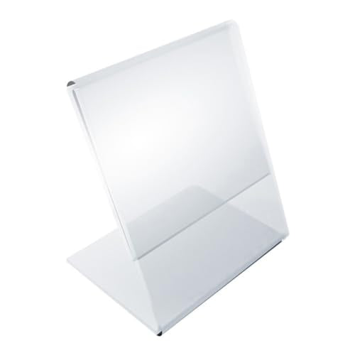 Azar Displays 112739 2.5" W x 3.5" H Vertical L-Shaped Sign Holder -10pk - size: 2.5 in W x 3.5 H in Vertical
