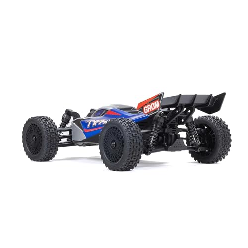 ARRMA Typhon GROM 4x4 RC Buggy, RTR, Blue/Silver - color: Blue/Silver