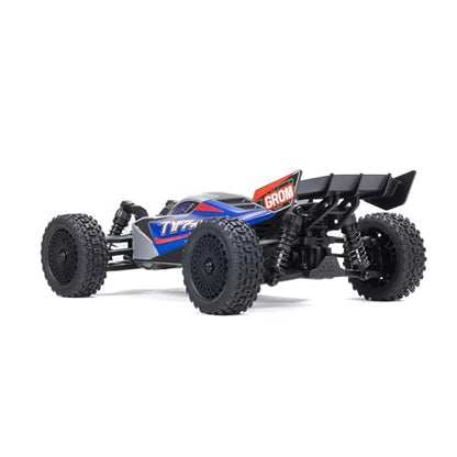 ARRMA Typhon GROM 4x4 RC Buggy, RTR, Blue/Silver - color: Blue/Silver