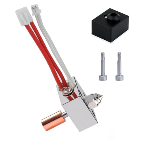 Sprite Extruder Pro Ender 3 S1 Hotend Upgrade Kit,Plated Copper Heater Block,Nozzle 0.4mm,Bi-Metal Heatbreak for Ender 3 S1,Ender 3 S1 Pro,Ender 3 S1 Plus,CR-10 Smart Pro Hotend,300℃ - color: Ender 3 S1 Hotend, size: Plated Copper Kit