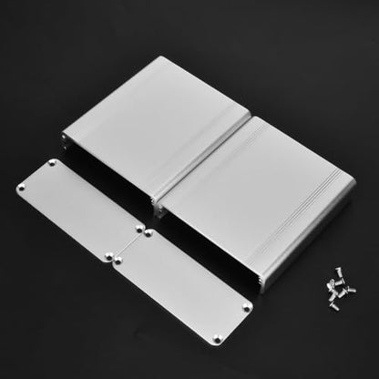 Aluminum Cooling Enclosure Case 38x88x100mm – Heat Dissipation DIY Project Box for Circuit Boards, Die Casting with Sandblasted Surface