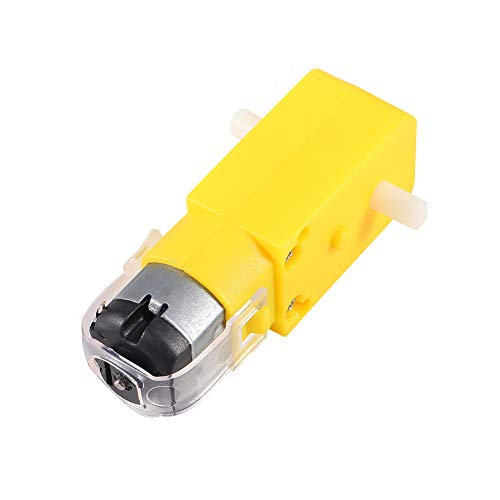 6 PCS DC Electric Motor 3V-6V Dual Shaft Geared TT Magnetic Gearbox Engine，DIY for Arduino Smart Car Robot Toys Cars Chassis Models Vibration Products (6) - size: 6pcs, style: TT Motor