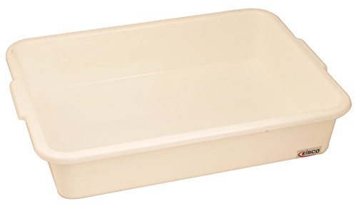 Eisco - Polypropylene Lab Tray 15x12x3 Inches for Laboratory Applications and Sterilization