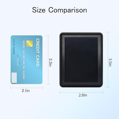 Project Box 8 Pieces Electrical Box Small Junction Box ABS Plastic Enclosure Power Electronic Case Black 3.5" x 2.8" x 1.1"(90 x 70 x 28mm) - color: Black, size: 3.5" x 2.8" x 1.1"