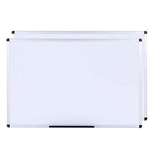 VIZ-PRO Magnetic Dry Erase White Board for Wall, 72 x 40 Inches, 2 Pack - size: 2 Pack 72 X 40 Inches