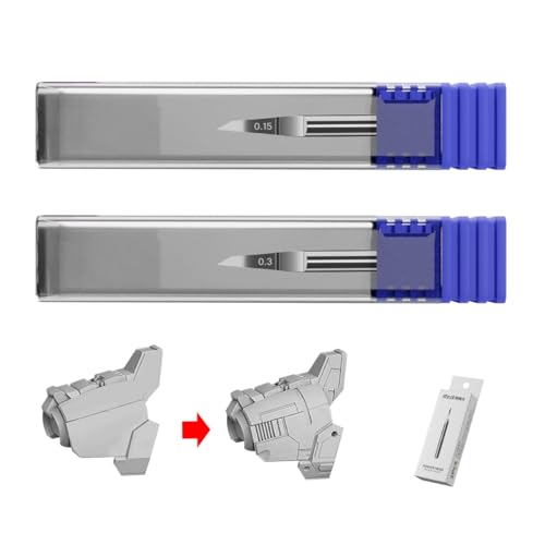stedi Model Scriber Blades Tungsten Steel 0.15+0.3mm Replacement - style: 0.15mm+0.3mm