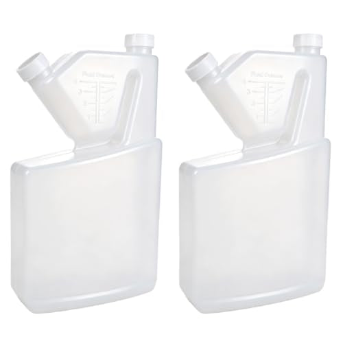 2Pcs 32oz Tip Measure Container Tip and Pour Measuring Cup, Up to 4oz