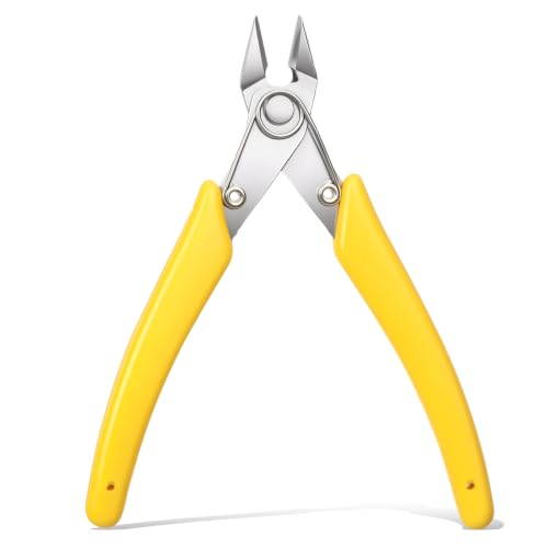 5.5 Inch Wire Cutters Flush Cutters for Electronics Crafts