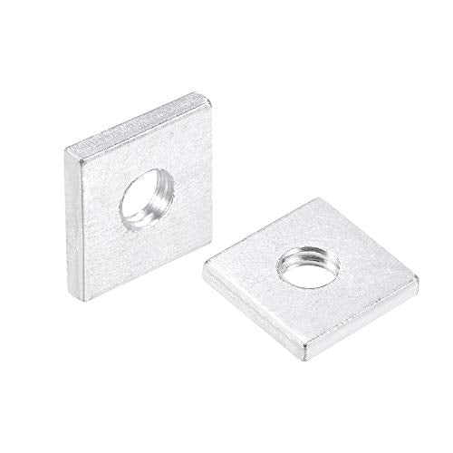 uxcell Square Nuts, M5x12mmx2mm Zinc-Plated Metric Coarse Thread Assortment Kit, 25 Pcs - size: M5x12mmx2mm