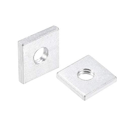 uxcell Square Nuts, M5x12mmx2mm Zinc-Plated Metric Coarse Thread Assortment Kit, 25 Pcs - size: M5x12mmx2mm