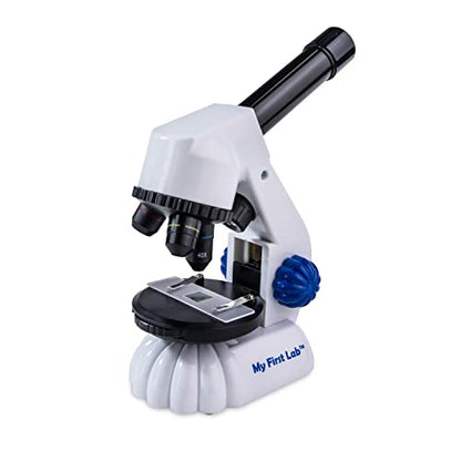 My First Lab’s MFL-20 Mini Microscope for Kids 5-7 - Entry Level STEM Microscope Kit with Child’s Microscope, Microscope Slides, Guide and More