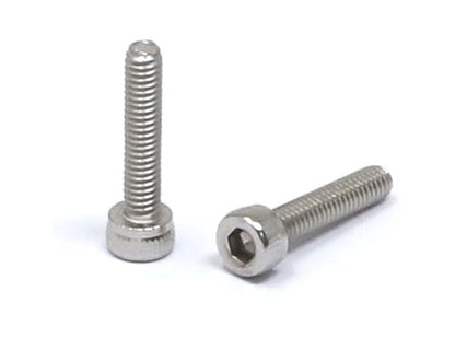 iexcell 100 Pcs M2.5 x 12mm Thread Pitch 0.45 mm Stainless Steel 304 Hex Socket Head Cap Screws Bolts Kit - size: M2.5 x 12mm