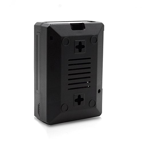 LoveRPi Active Cooling Media Center PC Case with Fan for Raspberry Pi 3 Model B+, Libre Computer Board, ASUS Tinker Board (Black)