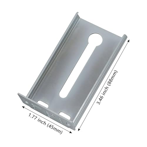 LONTAN Rear Mounting Brackets for Drawer Slide 6 Pairs - size: 1.77 Inch