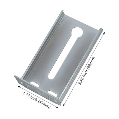 LONTAN Rear Mounting Brackets for Drawer Slide 6 Pairs - size: 1.77 Inch