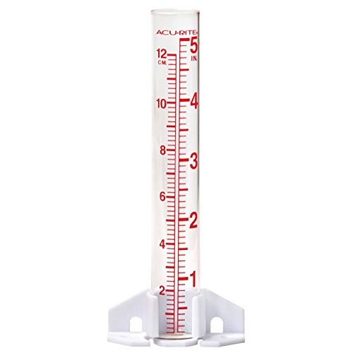 AcuRite 00810A2 Glass Rain Gauge