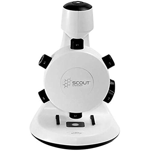 HamiltonBuhl SCT18 Scout Digital STEM Microscope with Six Magnification Lenses, CMOS Sensor, Max. Still-Image Resolution 1600x1200 Pixels (UXGA), Max. Video Resolution 640x480 Pixels (VGA)