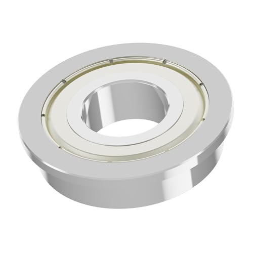 5PCS F624ZZ Flange Ball Bearing, 4x13x5mm - size: F624ZZ Size4×13×5mm