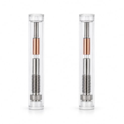 2Pcs 0.4mm Bimetal Nozzle Compatible with QIDI Q2 3D Printer