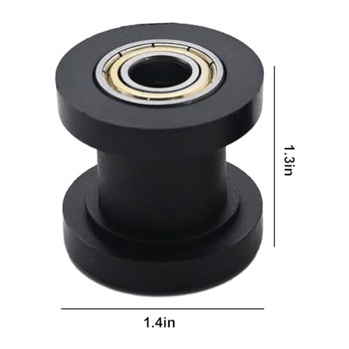 SYOWADA 8mm 10mm Chain Roller Pulley Tensioner Wheel Guide Replacement for Motorcycle Mini Bike ATV 125cc 140cc 160cc XR125 CRF50 SSRC Pit Dirt Bike Parts