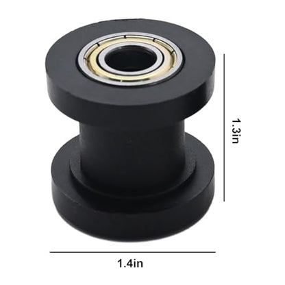 SYOWADA 8mm 10mm Chain Roller Pulley Tensioner Wheel Guide Replacement for Motorcycle Mini Bike ATV 125cc 140cc 160cc XR125 CRF50 SSRC Pit Dirt Bike Parts