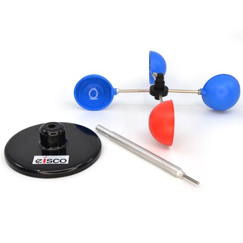 Eisco - Small Anemometer for Measuring Wind Speed Durable Weather-Resistant Design for Outdoor and Educational Use