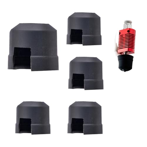 Ender 3 Silicone Sock for 5Aplusreprap Ender-3 Ceramic Hotend, 5PCS