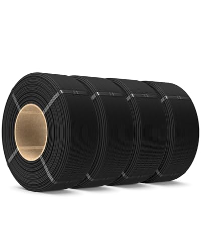 SUNLU Matte PLA Filament Refill 1.75mm 4KG, Black*4 - color: Black+black+black+black, size: Matte Pla Refill