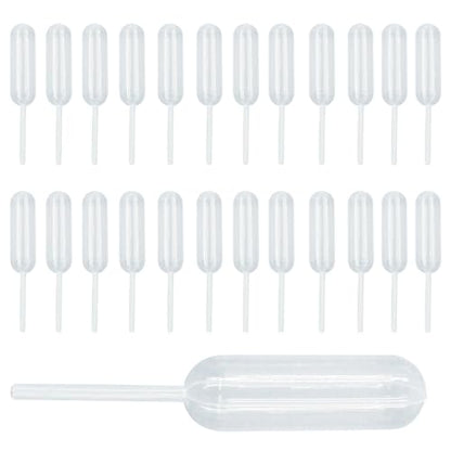 120 Pcs 4ml Cupcake Pipettes, Clear Droppers for Dessert - size: Cylinder