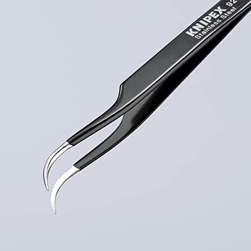 KNIPEX - 92 38 75 ESD Tools - Precision Tweezers, ESD (923875ESD)