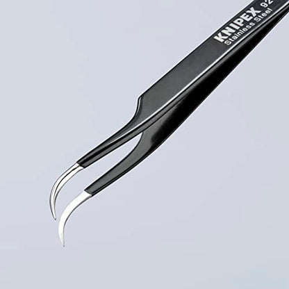 KNIPEX - 92 38 75 ESD Tools - Precision Tweezers, ESD (923875ESD)