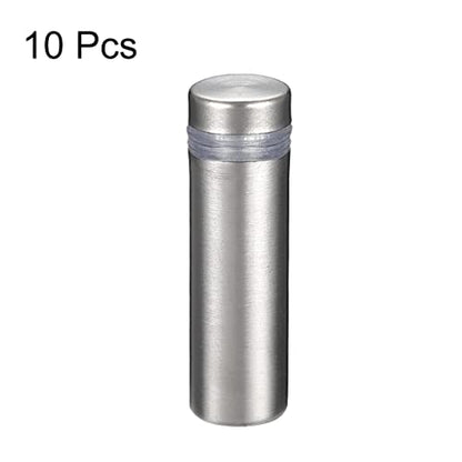 uxcell 1/2 Dia x 1-9/16"(12x40mm) Standoff Screws Wall Mount Sign Holders Acrylic Glass Nails 10pcs - size: 12mmx40mm