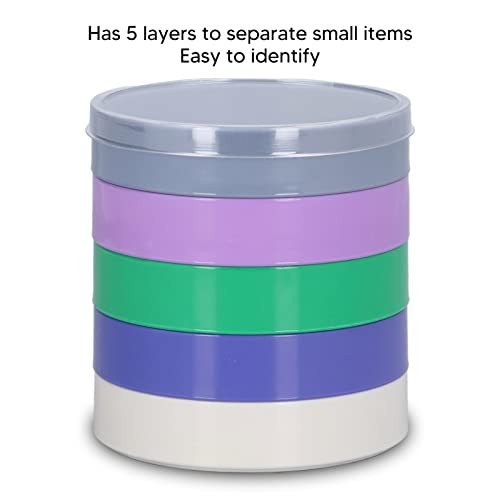 Watch Parts Organizer 5 Layer Plastic