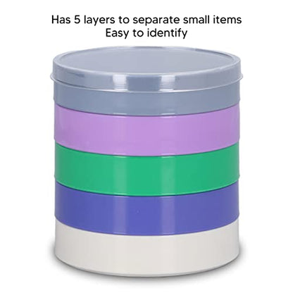 Watch Parts Organizer 5 Layer Plastic