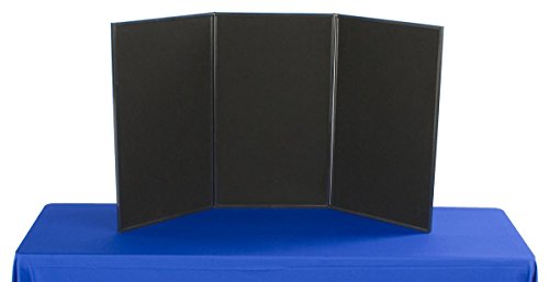 Displays2Go 3-Panel Trifold Tabletop Display Board, 54 x 30 - size: 54"