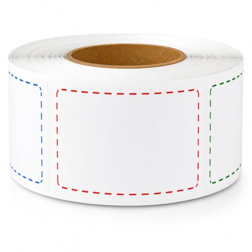 500 Removable Freezer Labels, 2 x 3 in, Waterproof Oil-Resistant Stickers - size: 500pcs 2" x 3"