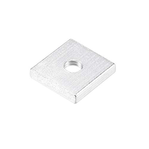 uxcell Square Nuts M3x10mmx2mm Zinc-Plated Metric Coarse Thread Assortment - size: M3x10mmx2mm