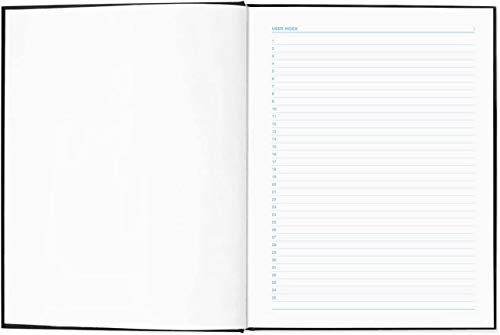 Vela Sciences Advanced E7-C Expanded Hardcover Lab Notebook, 9.25 x 11.75 in (23.5 x 30 cm), 144 Pages, Permanent Bound, 70lb Heavyweight Paper (1-Pack, Grid+) - style: Grid +