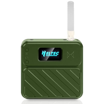 Heltec V3 Case for ESP32 LoRa V3 Development Board Custom Meshtastic Case with Antenna Port and Charging Slot (N32 Plus, Green) - color: Dark Green