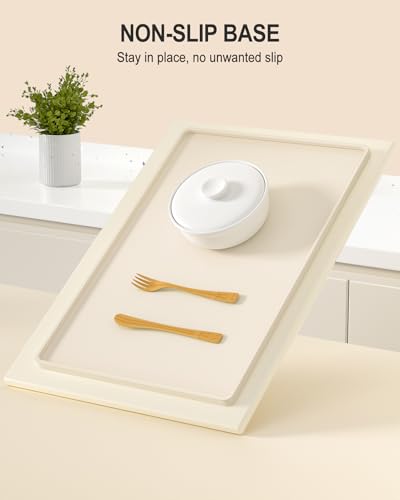 Silicone Art Mat for Crafts, 16" x 24" Waterproof Non-Slip Painting Mat - color: Apricot, size: 16" x 24"