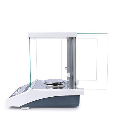 U.S. Solid 0.1 mg Analytical Balance with Automatic Internal Calibration, 220g x 0.1mg, 0.0001g Lab Science Electronic Balance, Electromagnetic Transducer - size: 220 g with Automatic Internal Calibration