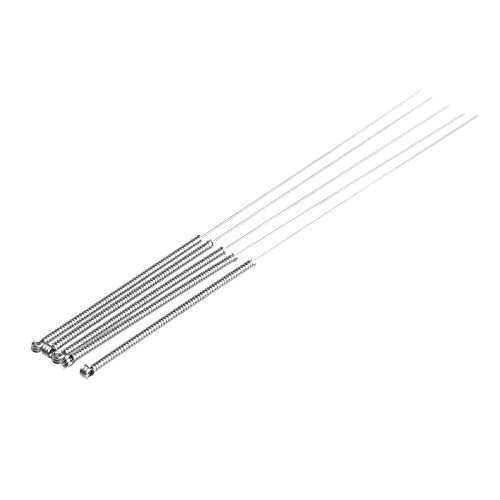 5-Pack 0.4mm Needle Drill Bits, MUXSAM 3D Printer Nozzle Cleaning Kit - size: 0.4mm