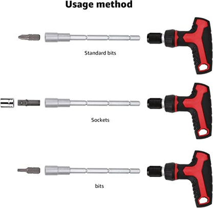 Amazon Basics 27-Piece Ratchet Screwdriver and Socket Set, Light-Duty T-Handle with Magnetic Bit Holder, Cr-V Steel, for Household DIY, Electronics and Appliance Repair, Compact Tool wit Hard Case - style: 27-Piece