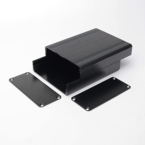 Aluminum Junction Box 110x88x38mm for DIY Electronics - size: 4.33x3.46x1.5 inch(LHW)