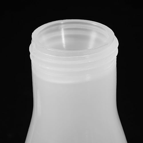 PATIKIL 100ml Plastic Erlenmeyer Flask with Screw Caps, 2 Pack Narrow Mouth Conical Flask for Laboratory, Clear - size: 100ml