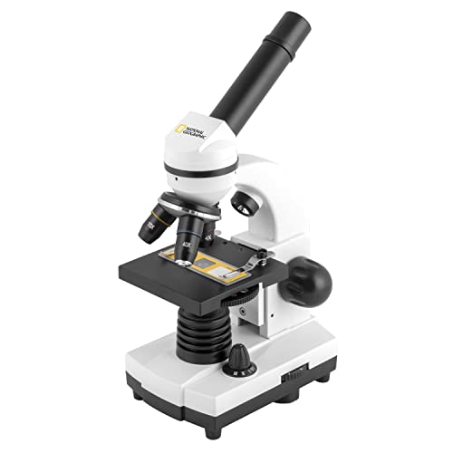 National Geographic 40x-1600x Microscope with USB Eyepiece and Smartphone Adapter